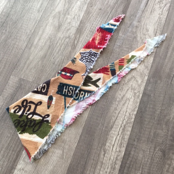 NEW Gone Fishing Dog Bandana/Scarf - Picture 7 of 9